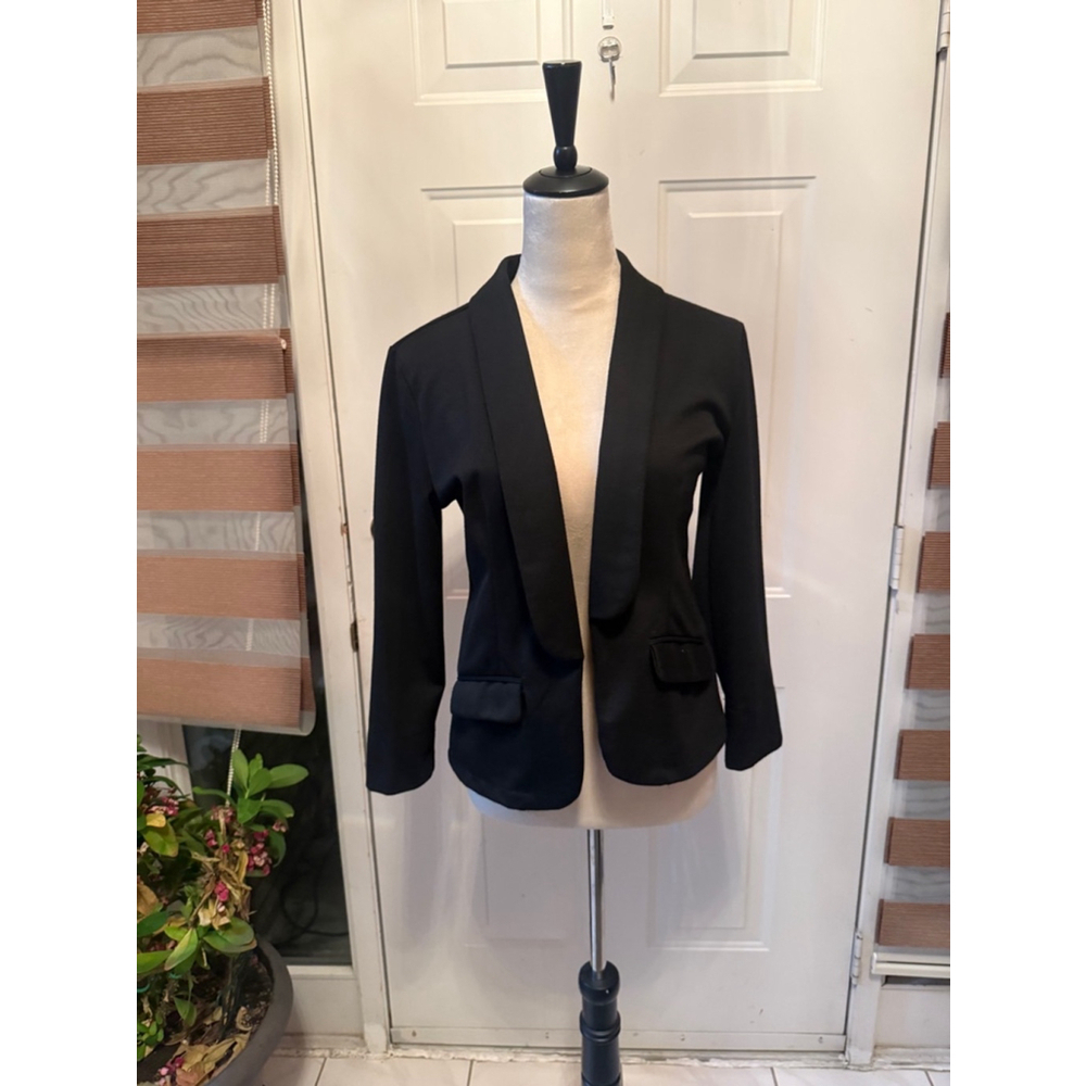 Women's Say What? Blazer, L, Black - Picture 5 of 5